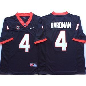 Georgia Bulldogs Mecole Hardman Black Jersey